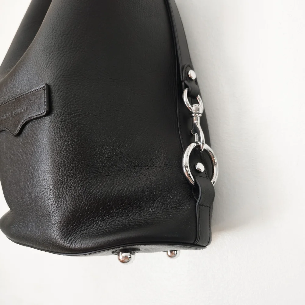 Rebecca Minkoff Black Utility Convertible Bucket Bag - Picture 5 of 15